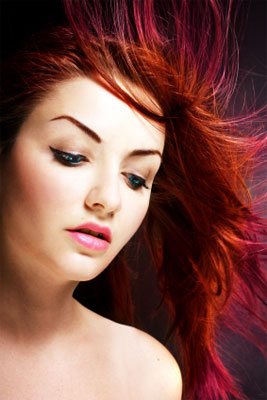 beautiful red hair