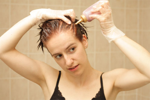 hair dying