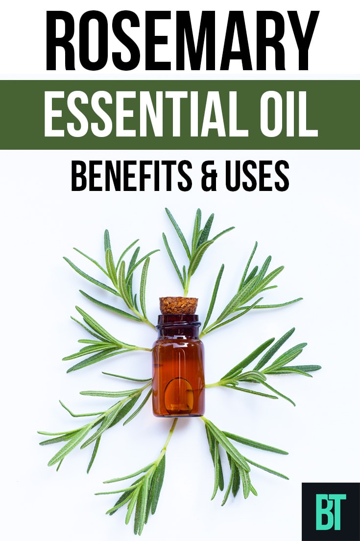 Rosemary Essential Oil Benefits & Uses