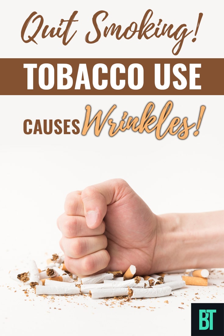 Tobacco Use Causes Wrinkles