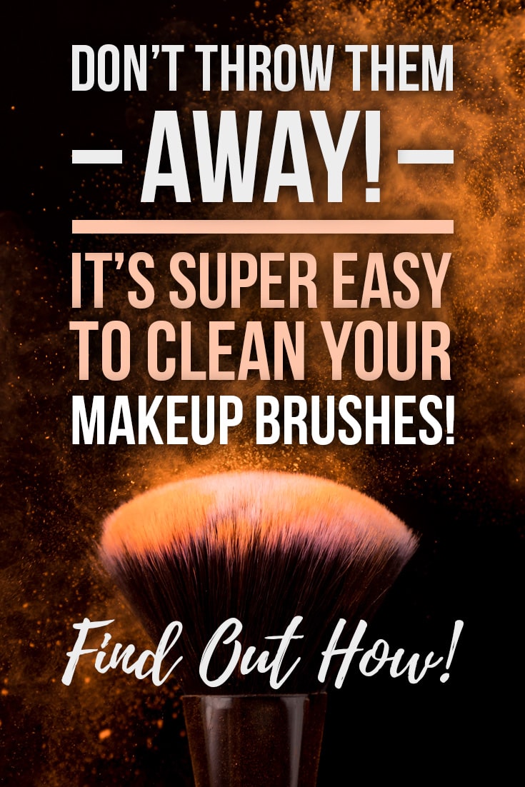Easy Ways to Clean Makeup Brushes