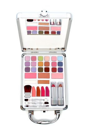 makeup briefcase