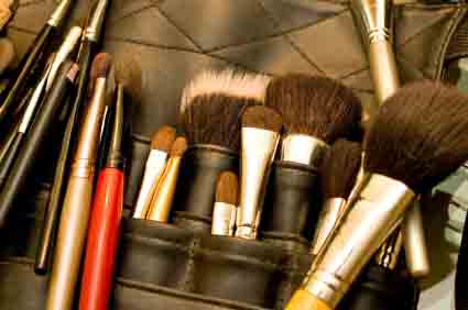 makeup brushes