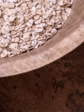 Oats in a Bowl