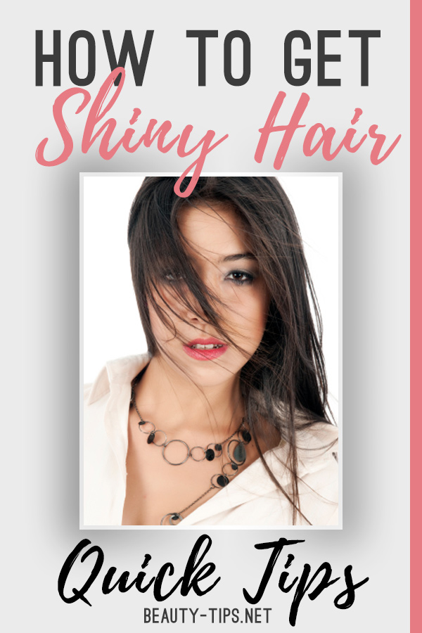 How to Get Shiny Hair