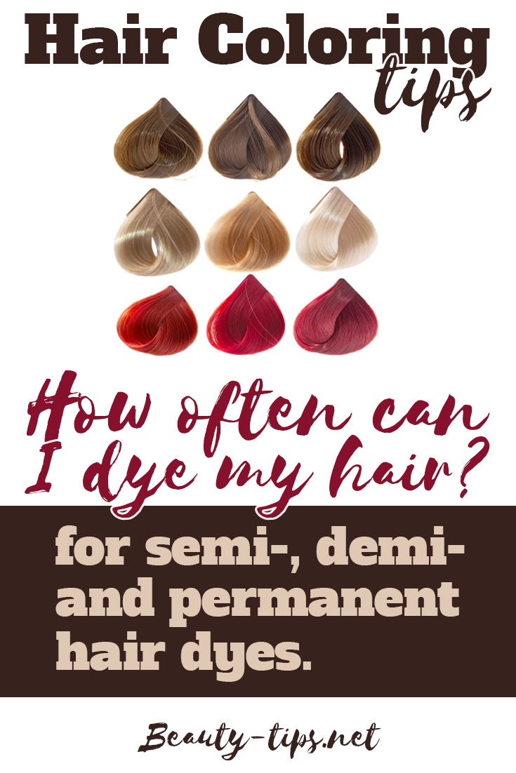 Hair recoloring tips for different dye types