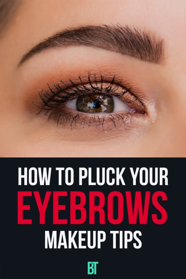 how to properly pluck and shape your eyebrows