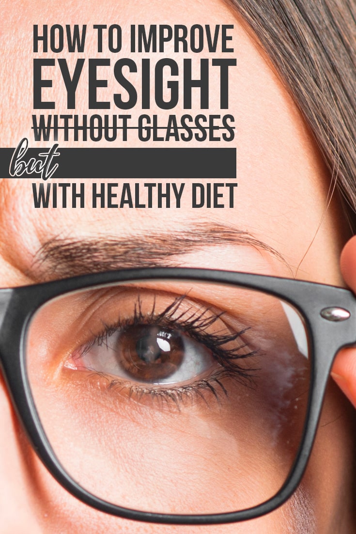 Woman wearing glasses