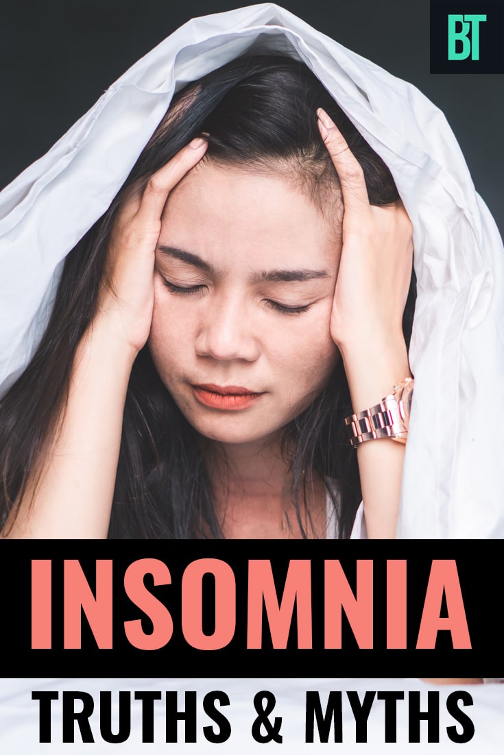 Young woman having problems with insomnia.