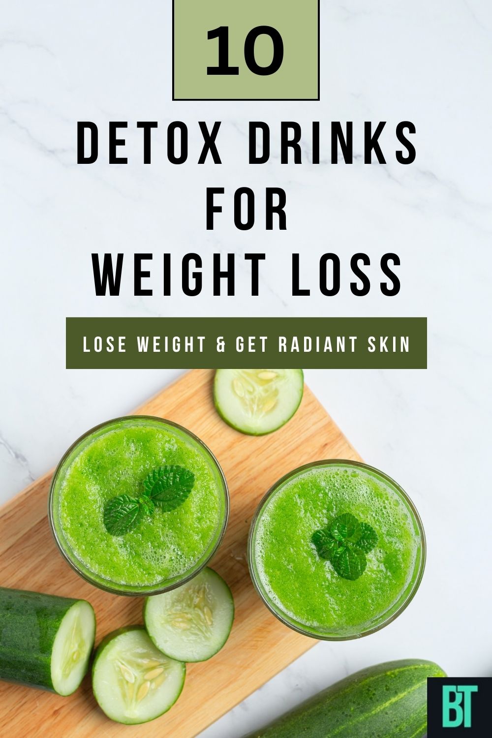 10 Detox Drinks for Weight Loss and Radiant Skin
