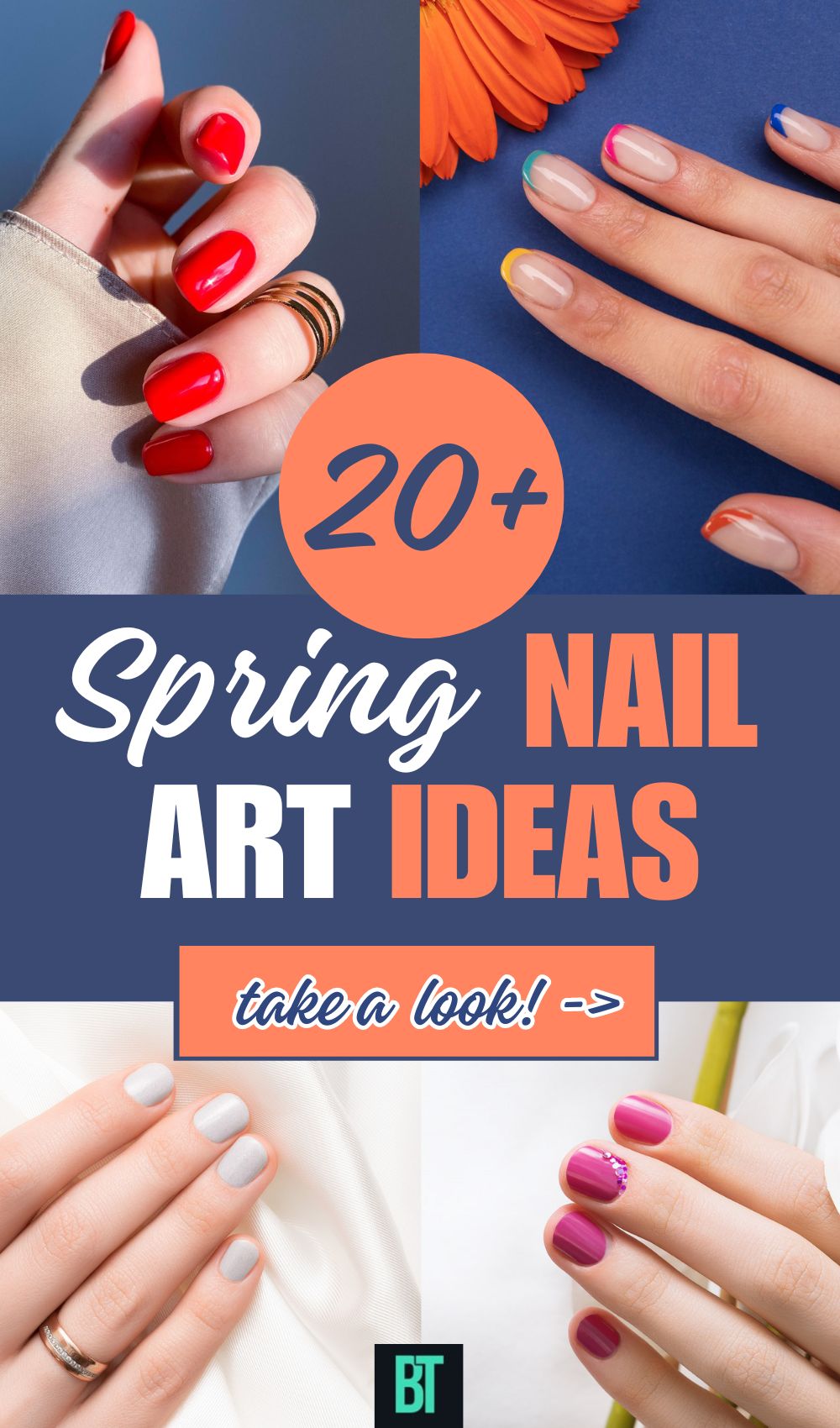 20+ Nail Art Ideas for Spring