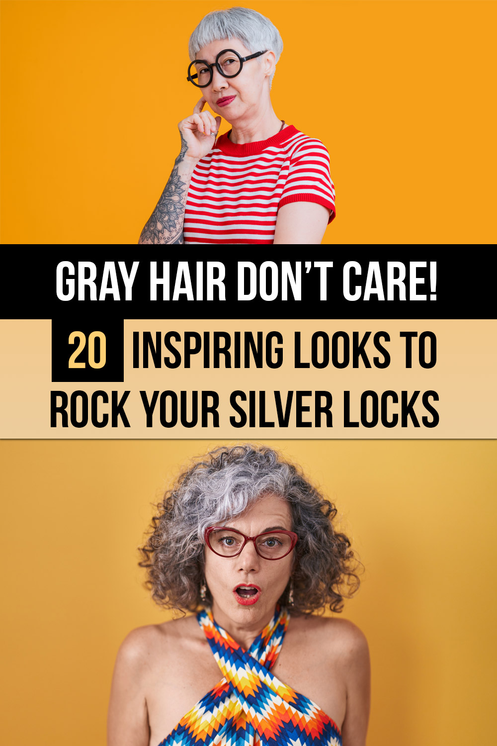20 inspiring hairstyle looks to rock silver locks