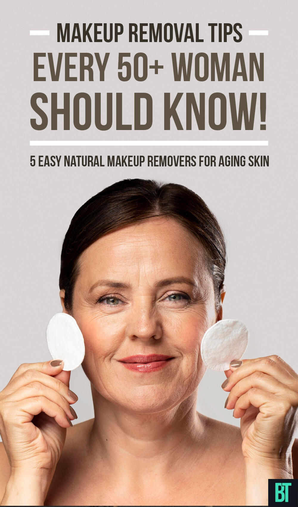 Makeup Removal Tips Every 50+ Woman Should Know!