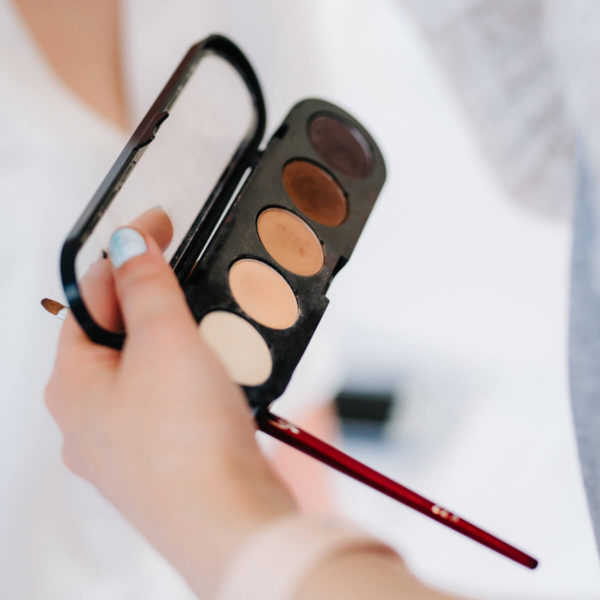 Makeup product before application